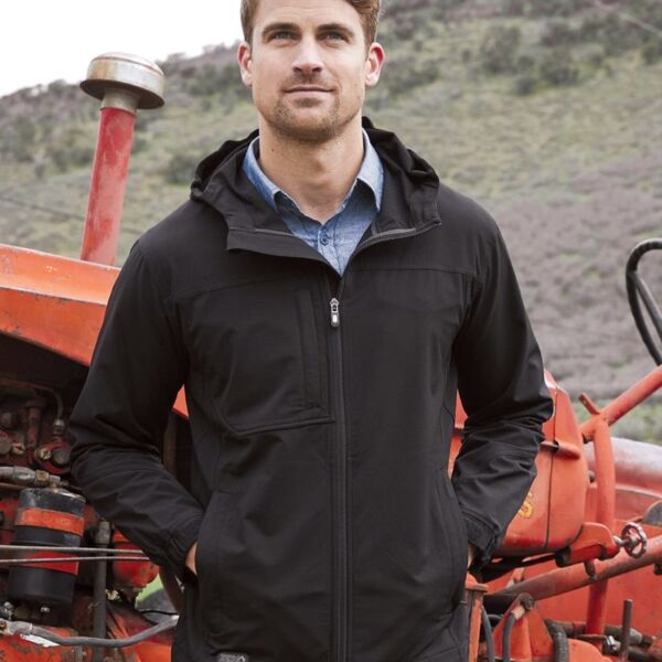 Men's Apex Soft Shell Hooded Jacket Thumbnail